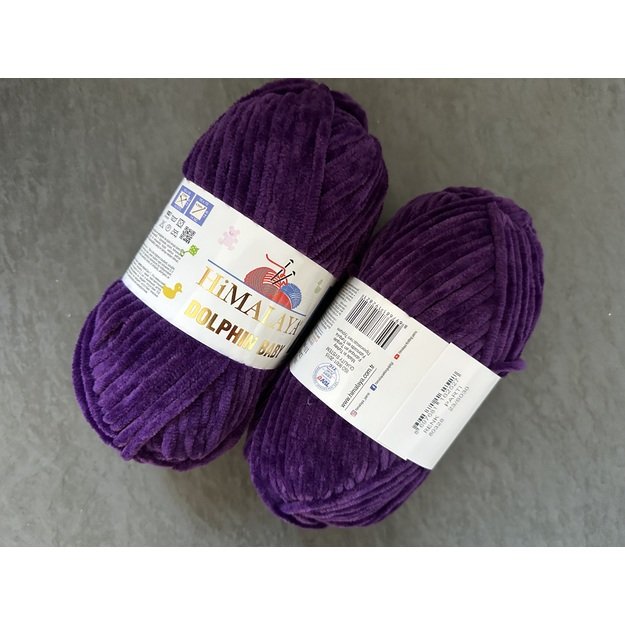 HIMALAYA Dolphin Baby 100% mikropoliesteris 100 gr / 120 m, Nr 80328 1