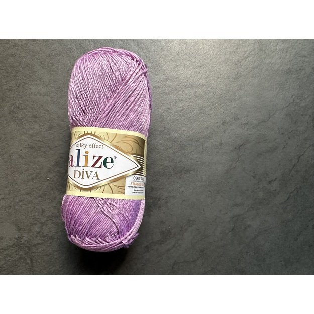 DIVA Alize- 100% microfiber acrylic, 100gr/ 350m, Nr 474