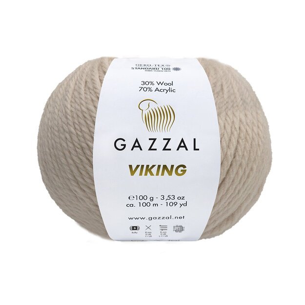 VIKING Gazzal - 70% Acrylic, 30% Wool, 100gr/ 100m, Nr 4006