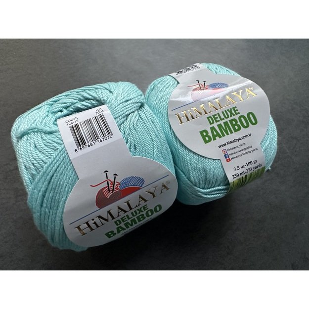 BAMBOO DELUXE Himalaya -60% bamboo, 40% cotton, 100gr/ 250m, Nr 124-15