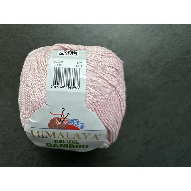 BAMBOO DELUXE Himalaya -60% bamboo, 40% cotton, 100gr/ 250m, Nr 124-06