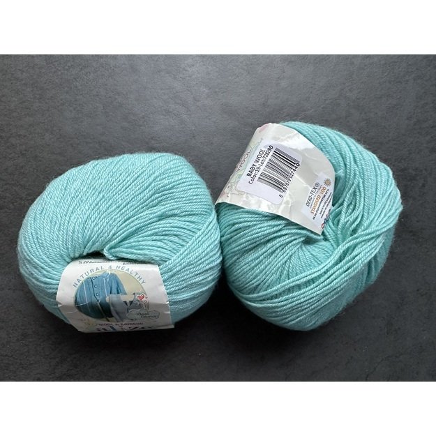 BABY WOOL Alize- 40% Wool, 40% Acrylic, 20% Bamboo, 50gr/ 175m, Nr 19