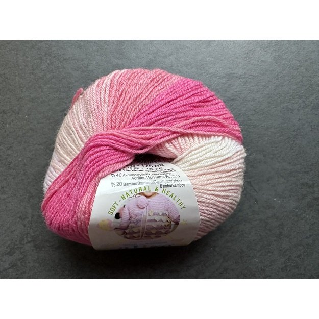 BABY WOOL Alize- 40% Wool, 40% Acrylic, 20% Bamboo, 50gr/ 175m, Nr 2164