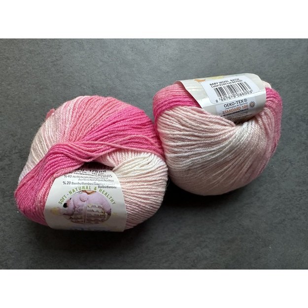 BABY WOOL Alize- 40% Wool, 40% Acrylic, 20% Bamboo, 50gr/ 175m, Nr 2164