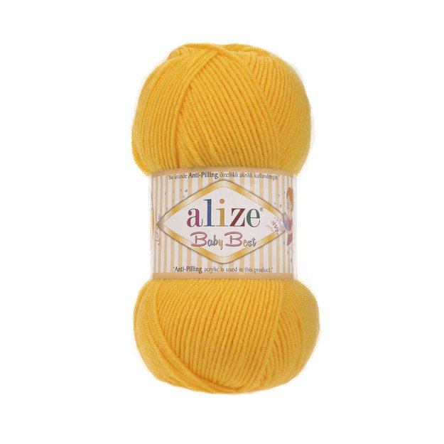 BABY BEST Alize- 90% Acrylic Anti- Pilling, 10% Bamboo, 100gr/ 240m, Nr 216