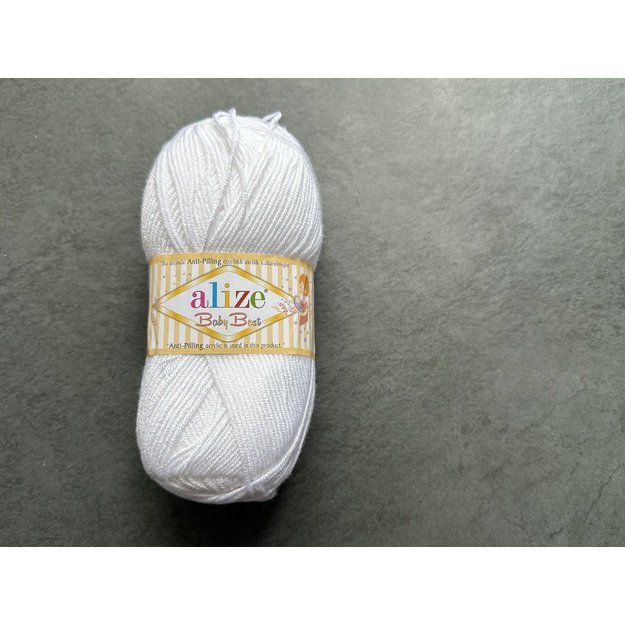 BABY BEST Alize- 90% Acrylic Anti- Pilling, 10% Bamboo, 100gr/ 240m, Nr 55