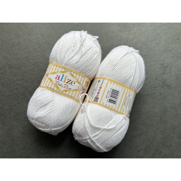 BABY BEST Alize- 90% Acrylic Anti- Pilling, 10% Bamboo, 100gr/ 240m, Nr 55