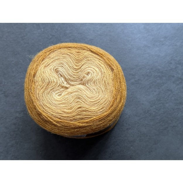 ANGORA GOLD OMBRE BATIK- 20% Wool, 80% Akrilik, 150gr/ 825m, Nr 7358