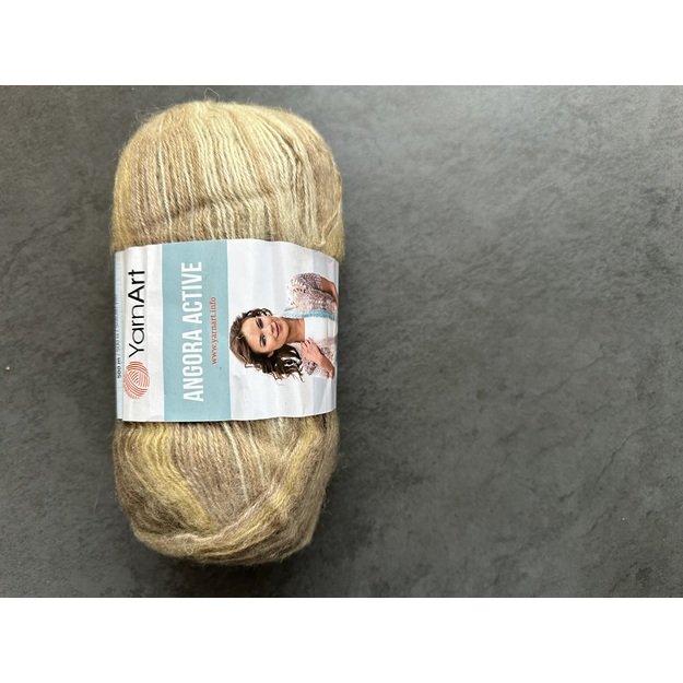 ANGORA  ACTIVE YarnArt- 20% wool, 80% acrylic, 100gr/ 500m, Nr 843