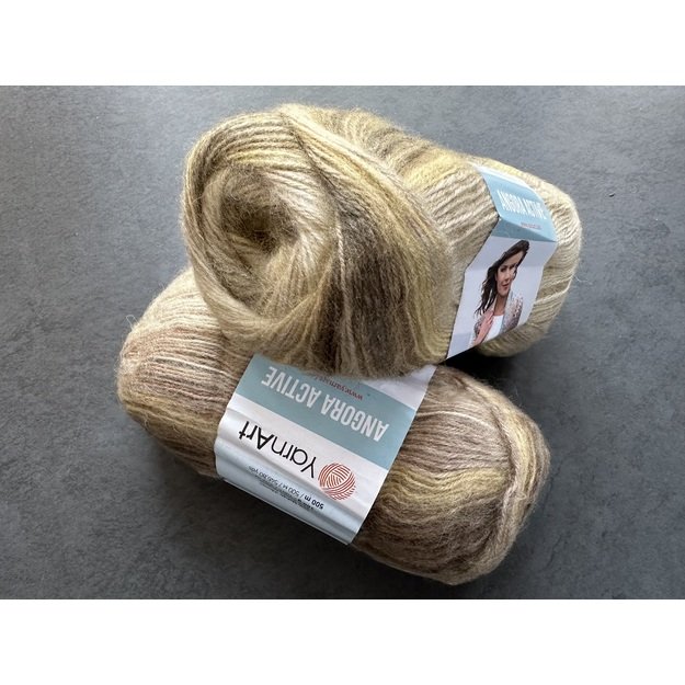 ANGORA  ACTIVE YarnArt- 20% wool, 80% acrylic, 100gr/ 500m, Nr 843