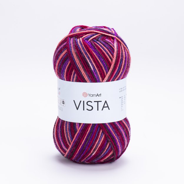 VISTA YarnArt - 25% wool,  75% acrylic, 100gr/ 280m Nr 5305