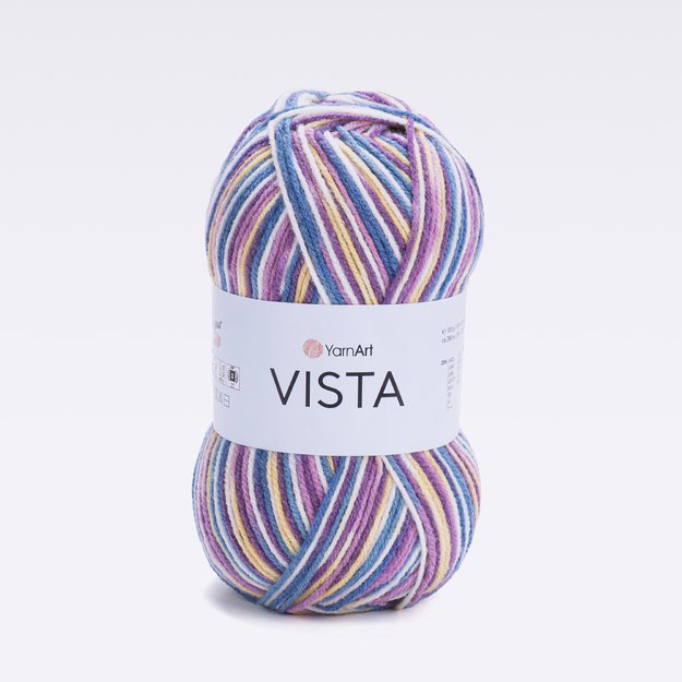 VISTA YarnArt - 25% wool,  75% acrylic, 100gr/ 280m Nr 5314