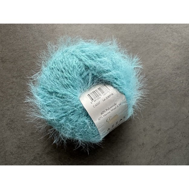 TEDDY Gazzal- 60% Polyamide, 40% Merino wool, 50gr/ 150m, Nr 6557