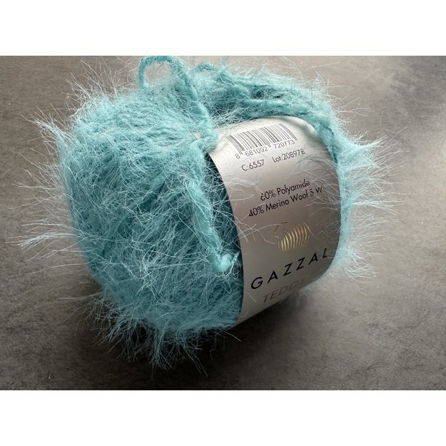 TEDDY Gazzal- 60% Polyamide, 40% Merino wool, 50gr/ 150m, Nr 6557