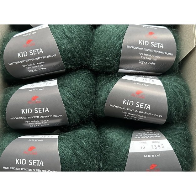 KID SETA Pro Lana- 70% Mohair, 30% silk, 25gr/ 210m, Nr 78