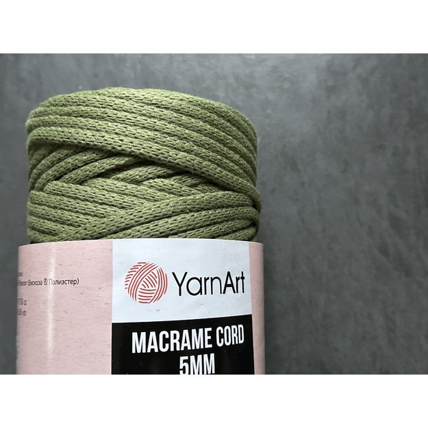 MACRAME Cord 5mm- 60% Cotton, 40% Viscose&Polyester, 500 gr/ 85 m, Nr 787