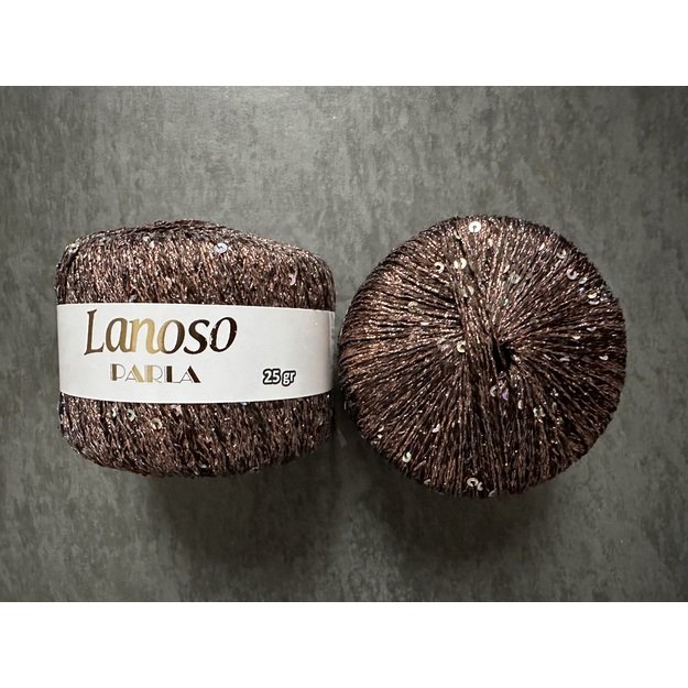 PARLA Lanoso - 75 % Glitter Yarn, 25% Payette Sim , 217 m / 25 Gr, Nr 3636