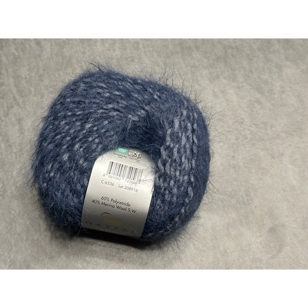 TEDDY Gazzal- 60% Polyamide, 40% Merino wool, 50gr/ 150m, Nr 6536