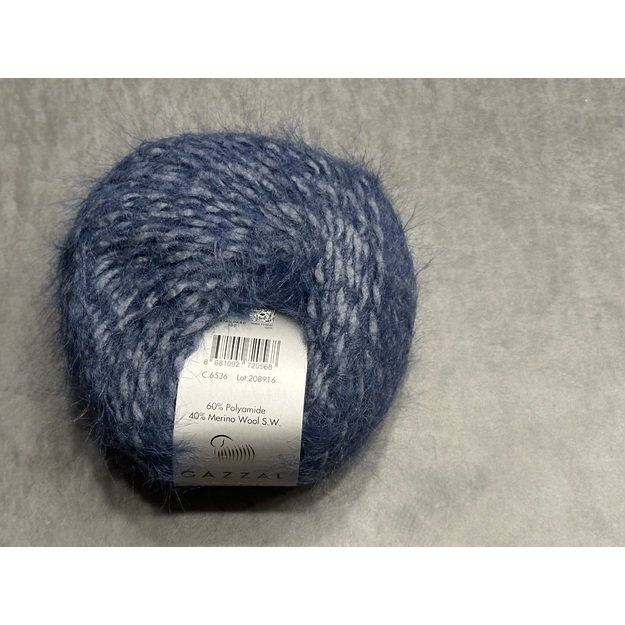 TEDDY Gazzal- 60% Polyamide, 40% Merino wool, 50gr/ 150m, Nr 6536