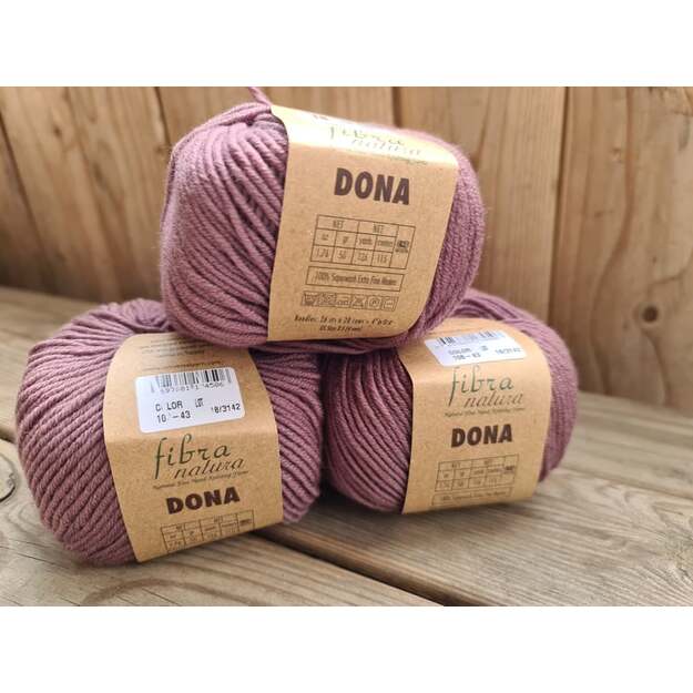 DONA Fibra Natura- 100% Superwash Extra fine merino, 50gr/ 115m, Nr 106-43