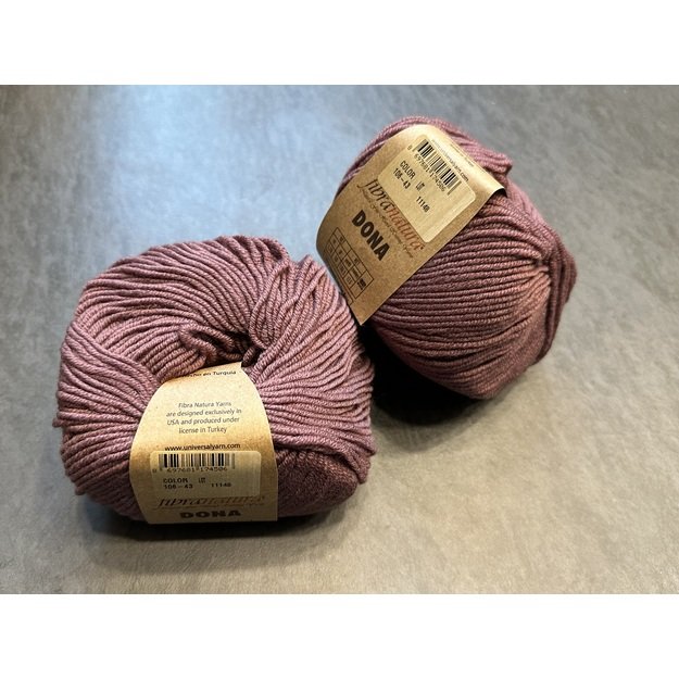 DONA Fibra Natura- 100% Superwash Extra fine merino, 50gr/ 115m, Nr 106-43