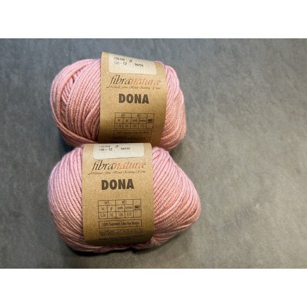 DONA Fibra Natura- 100% Superwash Extra fine merino, 50gr/ 115m, Nr 106-12