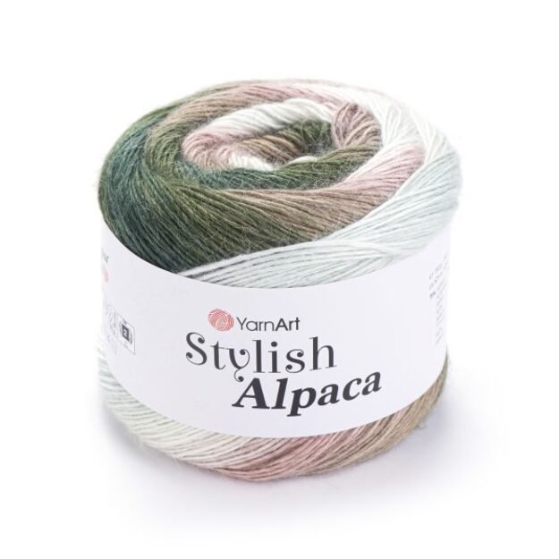 STYLISH ALPACA- 25% Alpaca, 75% Acrylic, 150 gr / 525 m, Nr 7702