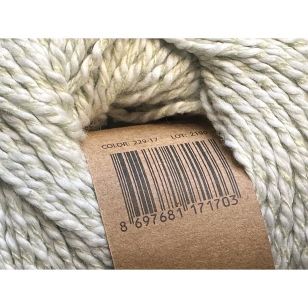 PAPYRUS Fibra Natura-78% cotton, 22% silk, 50gr / 120m, Nr 229-17 4