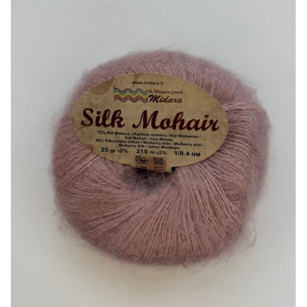 SILK MOHAIR- 72% Kid Mohair, 28% Mulberry Silk, 25gr/ 210m, Nr 768