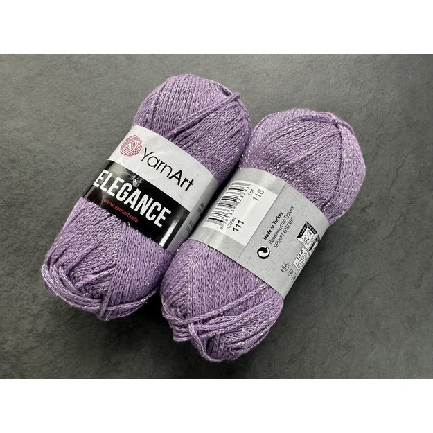 ELEGANCE YarnArt- 88% Cotton, 12% Metallic, 50gr/ 130m, Nr 111 2