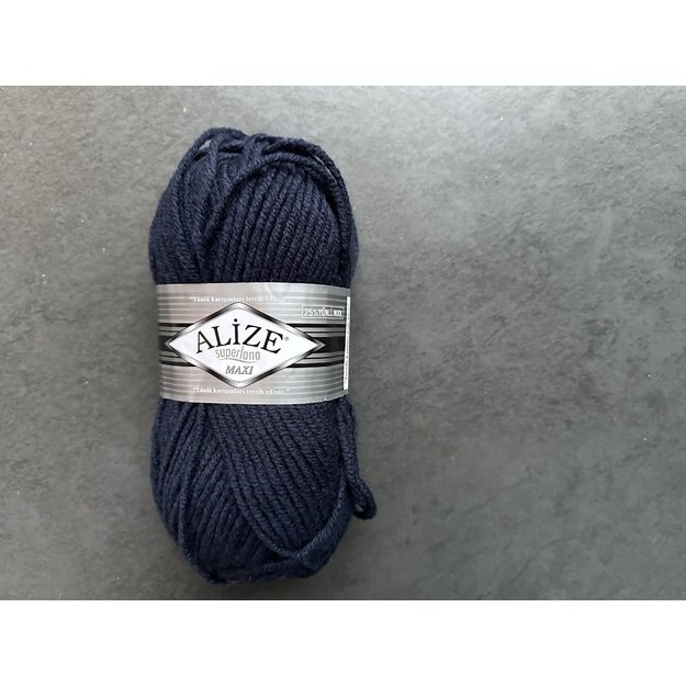 SUPERLANA MAXI Alize- 25% Wool , 75% Acrylic- 100 gr / 100 m, Nr 58