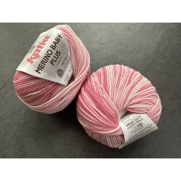 MERINO BABY PLUS Katia- 100% Virgin Wool superwash, 50 gr/ 165 m, Nr 213 3