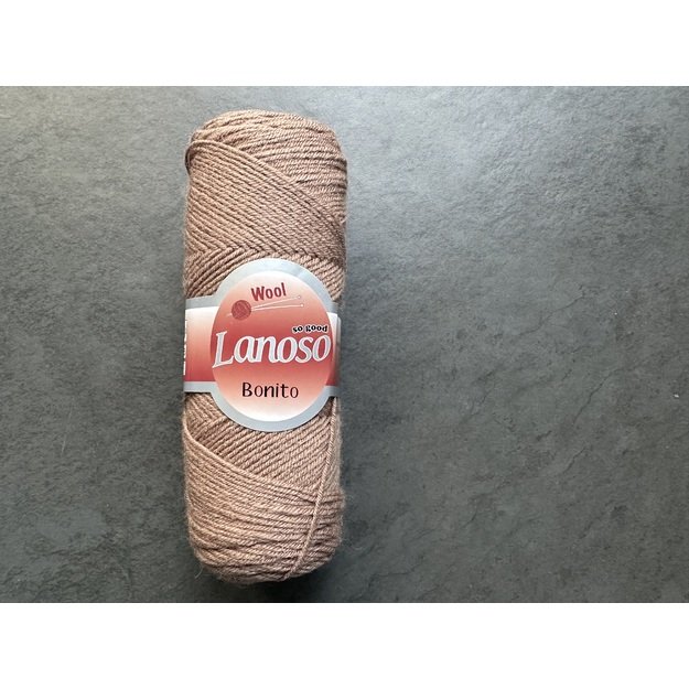 BONITO lanoso- 49% wool, 51% acrylic, 100gr/ 300m, Nr 905