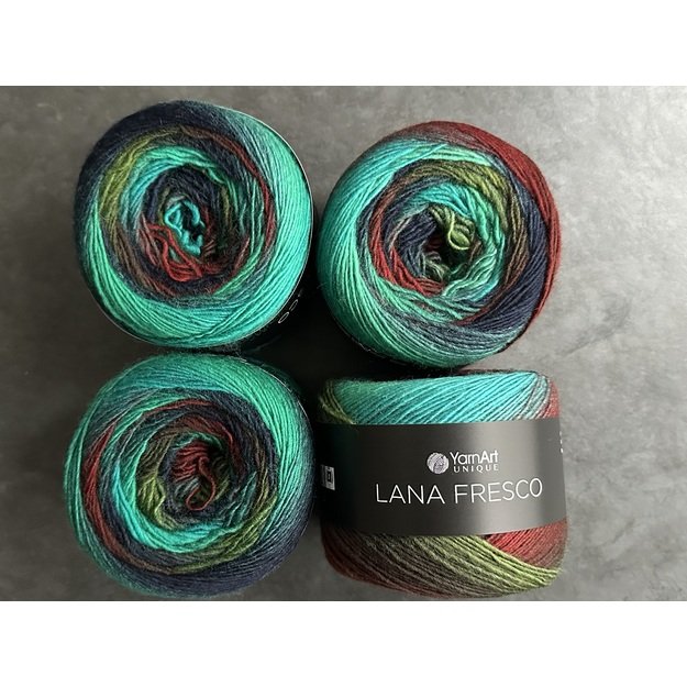 LANA FRESCO- 100% wool, 100gr/ 380m, Nr 8112 3