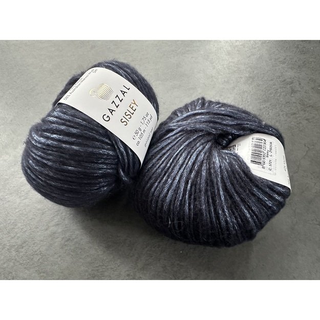 SISLEY - 58% Australian merino wool, 42% viscose, 50 g / 105 m, No. 5721
