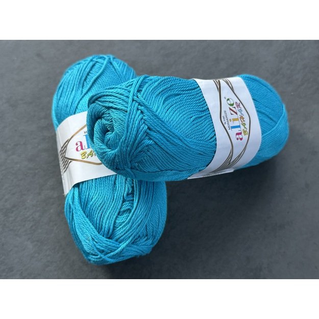 BAHAR Alize- 100% Cotton Mercerized (merserizuota medvilnė), 100gr/ 260m, Nr 16 2