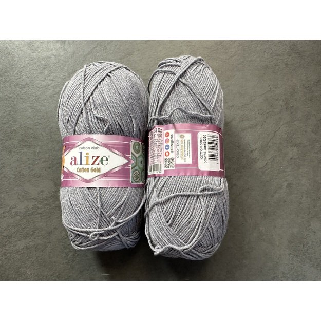 COTTON GOLD Alize- 55% Cotton, 45% Acrylic, 100gr/ 330m, Nr 87 1