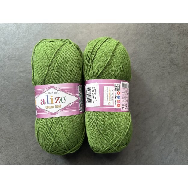 COTTON GOLD Alize- 55% Cotton, 45% Acrylic, 100gr/ 330m, Nr 35 1