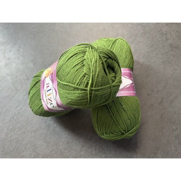 COTTON GOLD Alize- 55% Cotton, 45% Acrylic, 100gr/ 330m, Nr 35 2