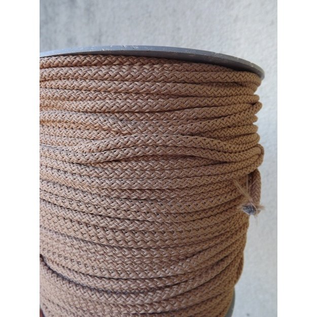 Virvelė megzta, poliesterinė, su užpildu, 5,5-6,0 mm - Nr 37