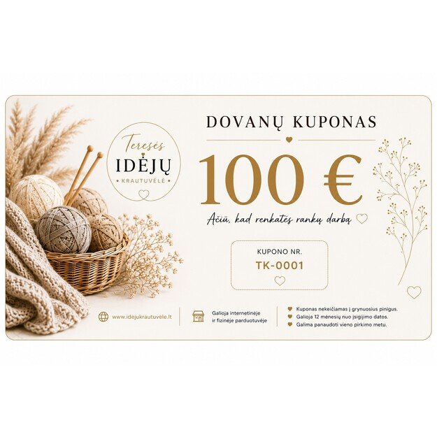 Dovanų kuponas 3