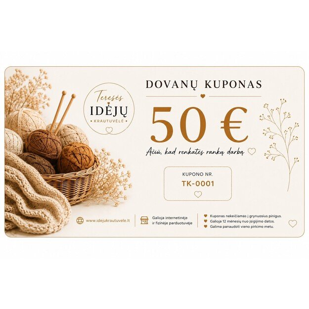 Dovanų kuponas 2