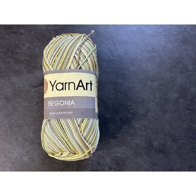 BEGONIA YarnArt-100% cotton mercerized, 50gr/ 169m, Nr 3085