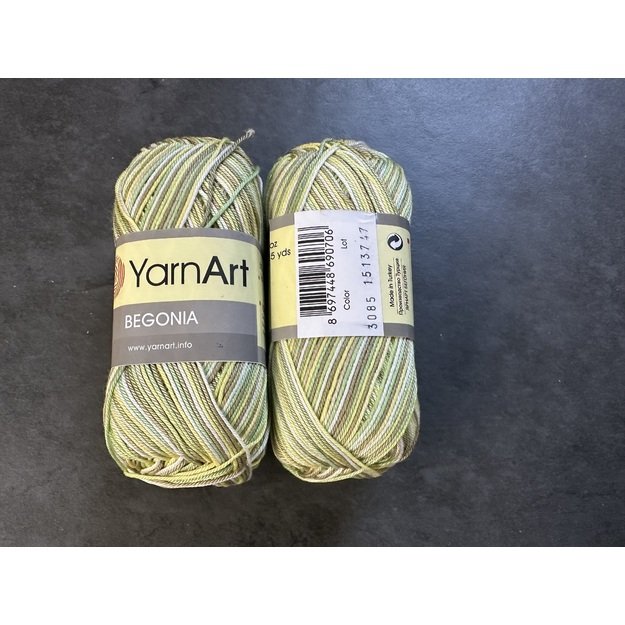 BEGONIA YarnArt-100% cotton mercerized, 50gr/ 169m, Nr 3085 1