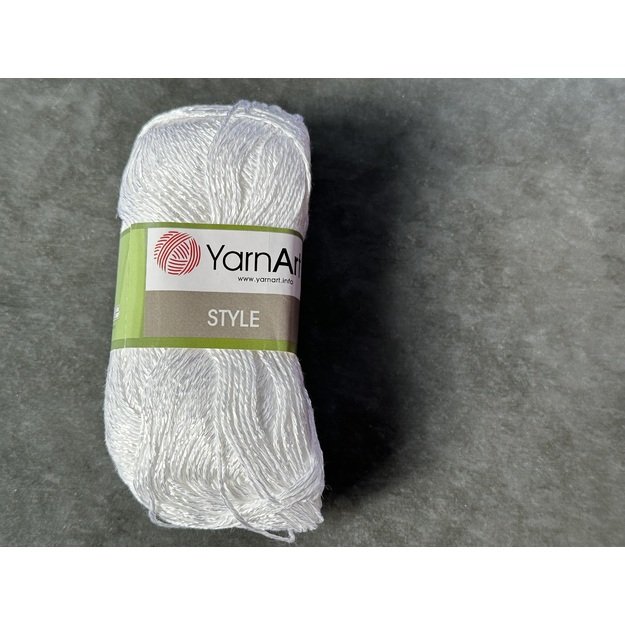 STYLE YarnArt- 67% medvilnė, 33% viskozė, 50 gr/ 185m, Nr 650