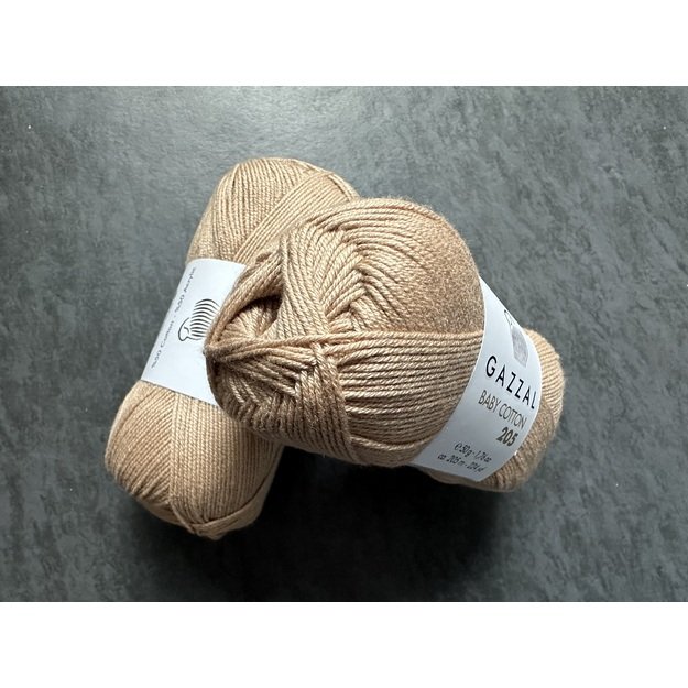 BABY COTTON 205 Gazzal- 50% cotton, 50% acrylic, 50 gr/ 205m, Nr 534