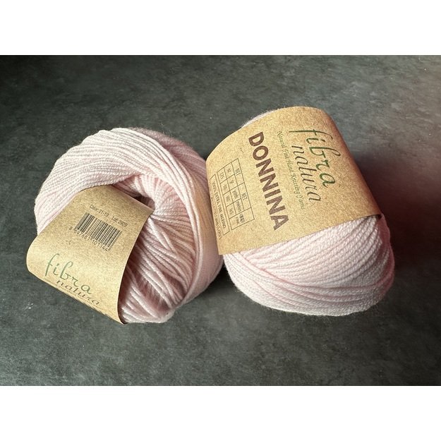 DONNINA Fibra Natura- 100% extra fine merino wool, 50gr/ 165m, Nr 19