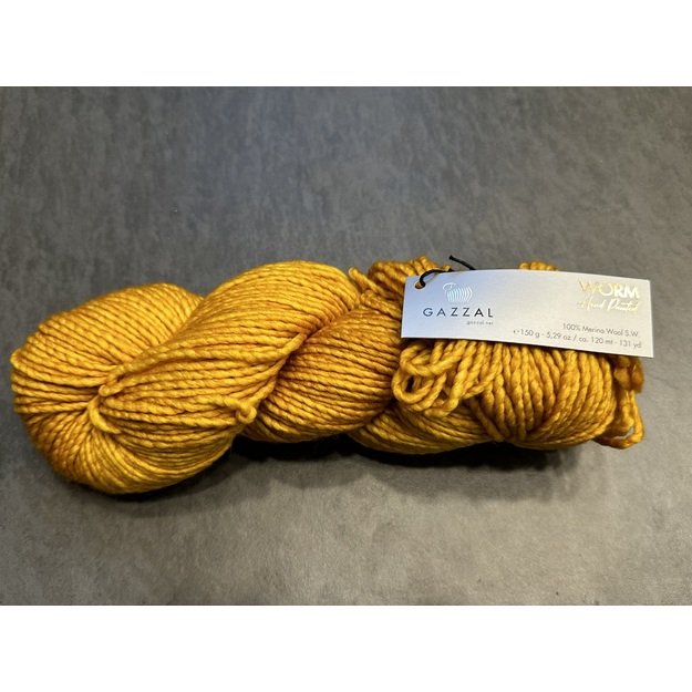 WORM Gazzal- 100% Superwash Merino Fine Wool, 150gr/ 120m, Nr 3877