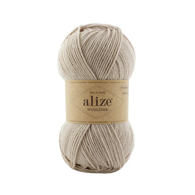 WOOLTIME Alize- 75% Superwash wool, 25% Polyamide, 100gr 200m, Nr 152