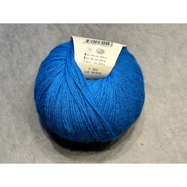 BABY WOOL Gazzal- 40% acrylic, 20% cashmere PA, 40% lana merino, 50gr/ 175m, Nr 822